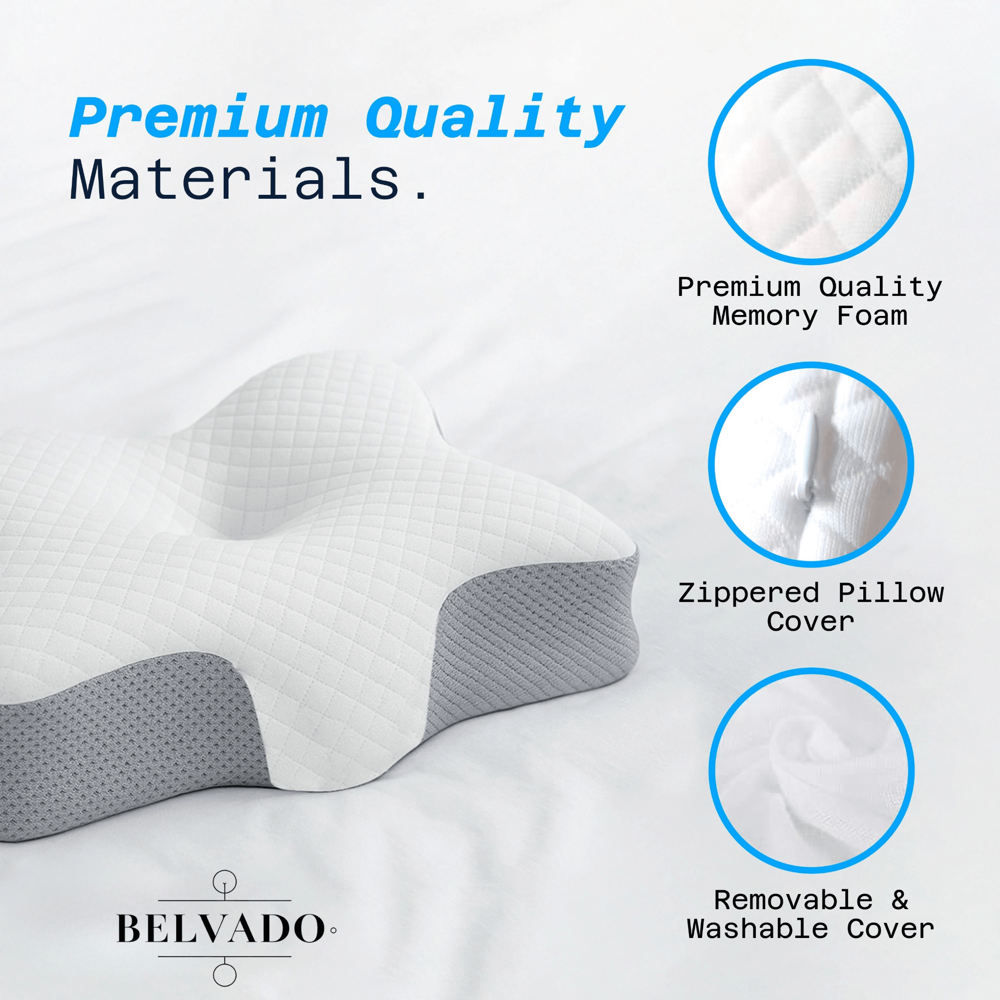 Belvado - Lunexy Contour Relief Pillow - 