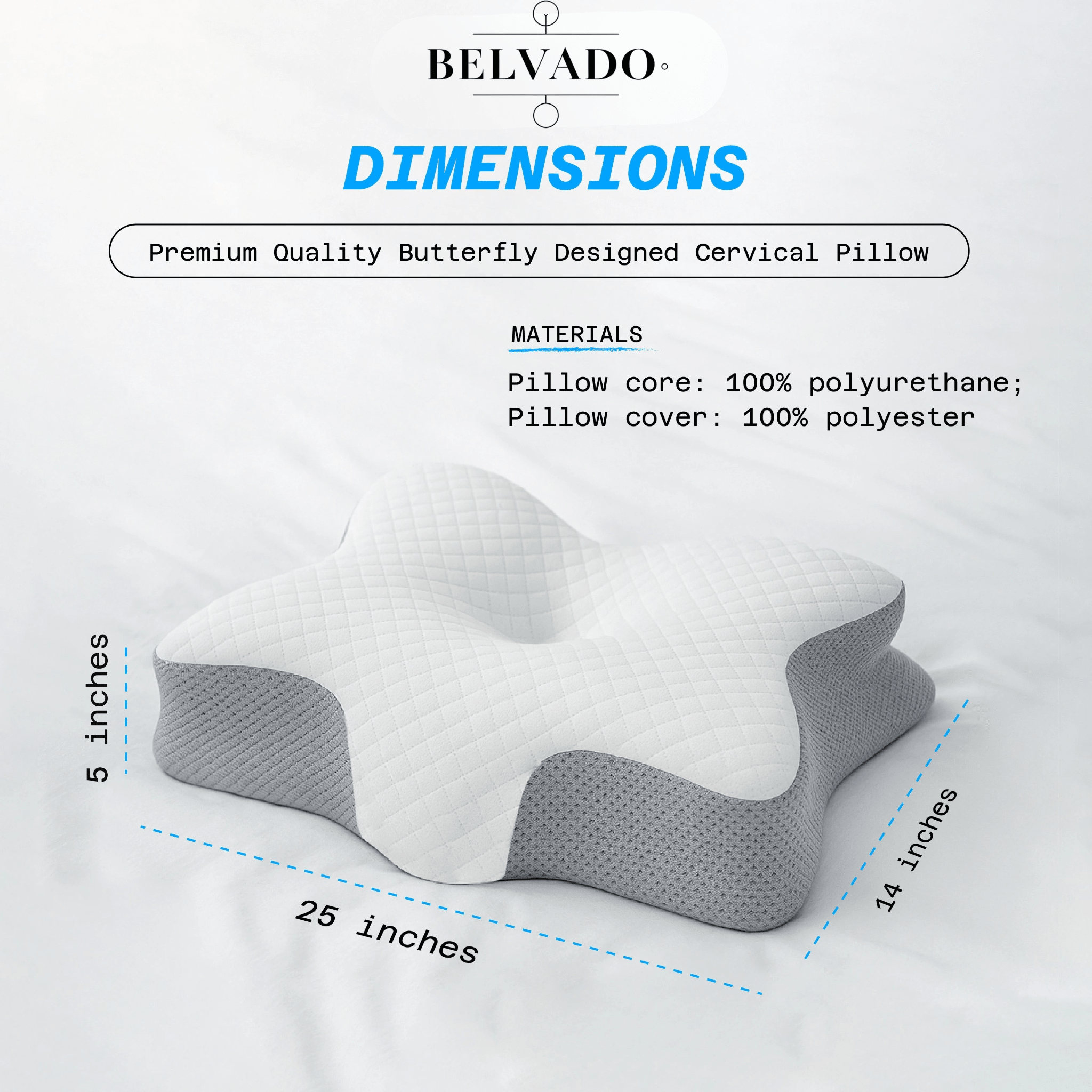 Belvado - Lunexy Contour Relief Pillow - 