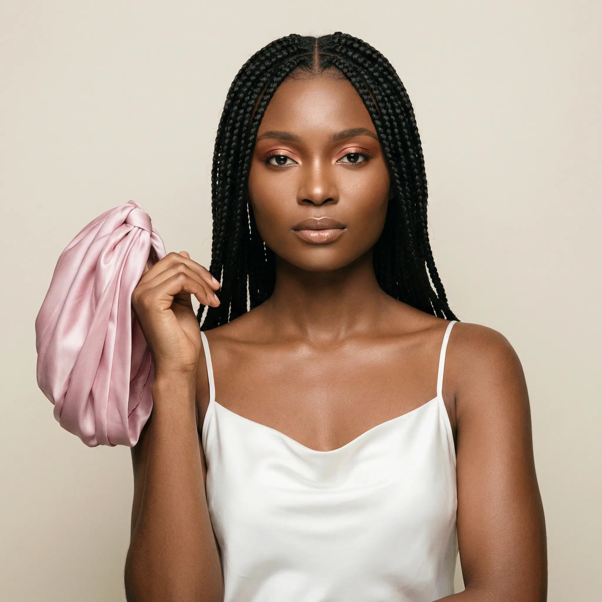 Belvado Mulberry Silk Bonnet - Turban - 