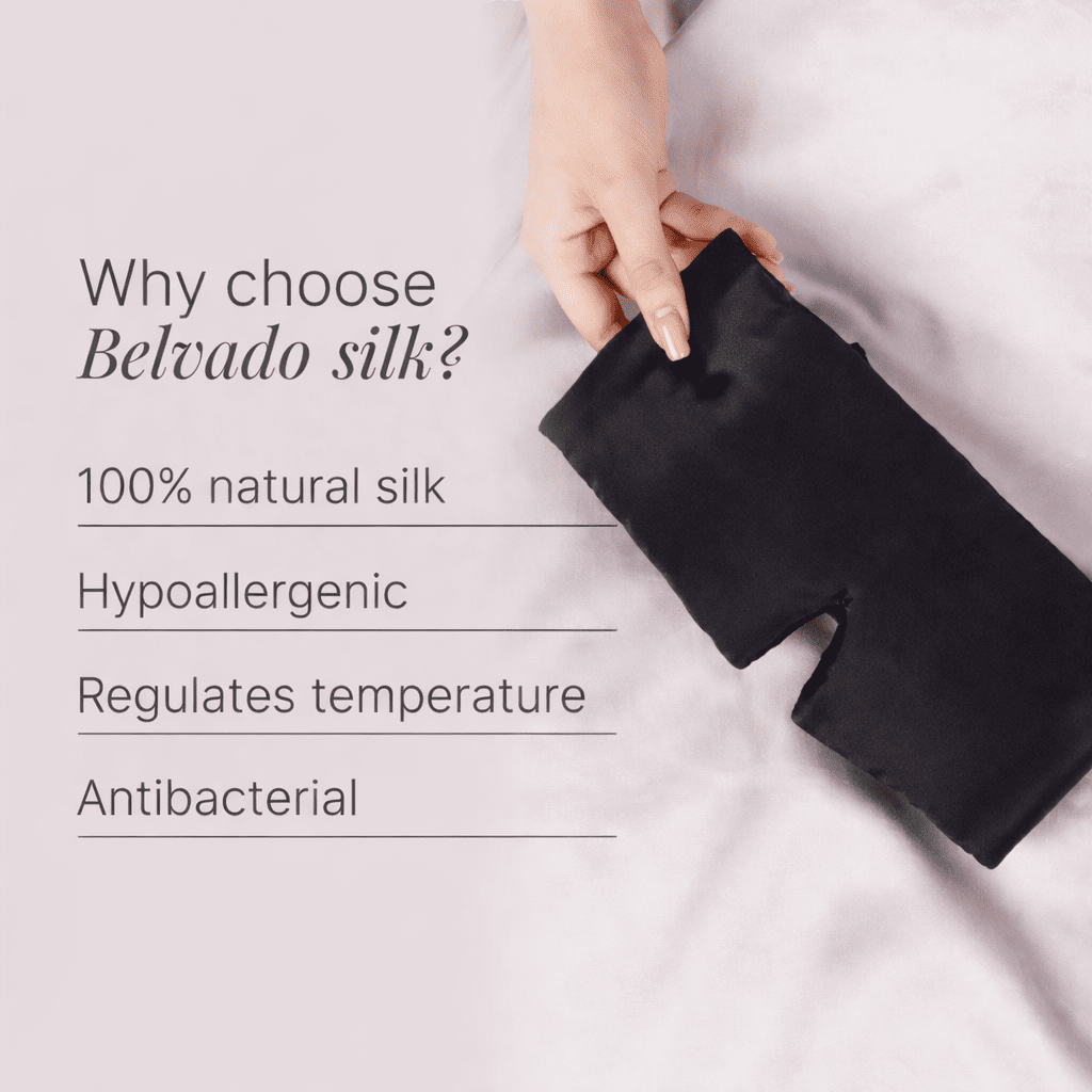 Belvado - Silk Deep Sleep Mask