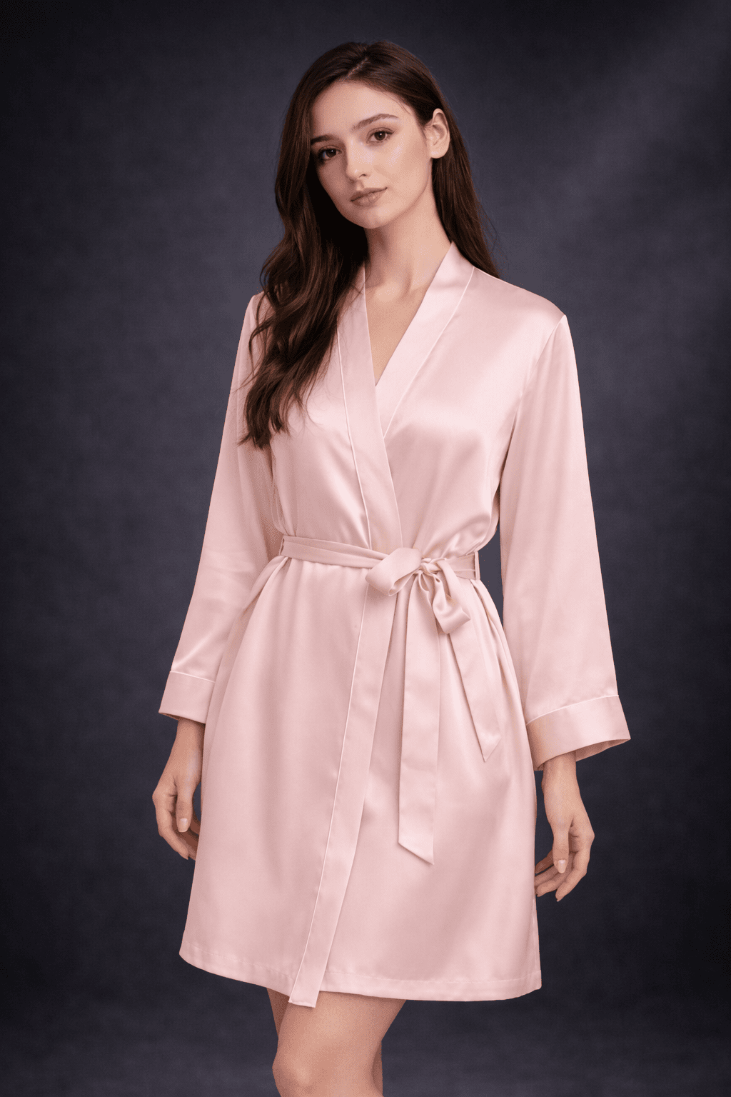 Luxurious Mulberry Silk Robe by Belvado - 